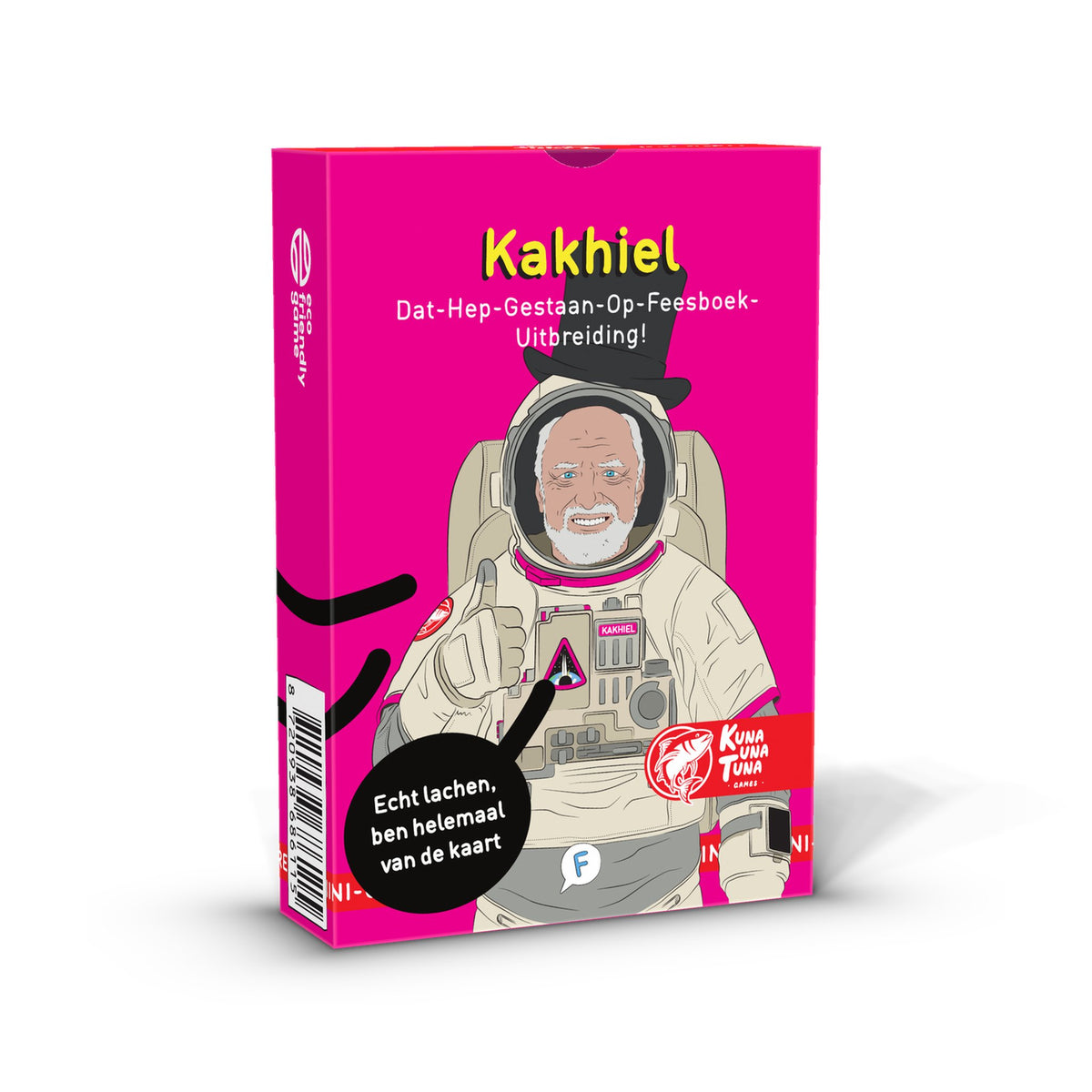 Kakhiel, uitbreiding voor Dat Hep Gestaan Op Feesboek – doosje schuin van links